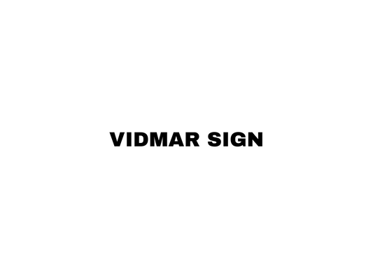 BALANCE, Vidmar Ranch Sign, Custom metal