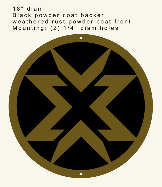 Ranch brand logo, Quantity 3, B. Lake