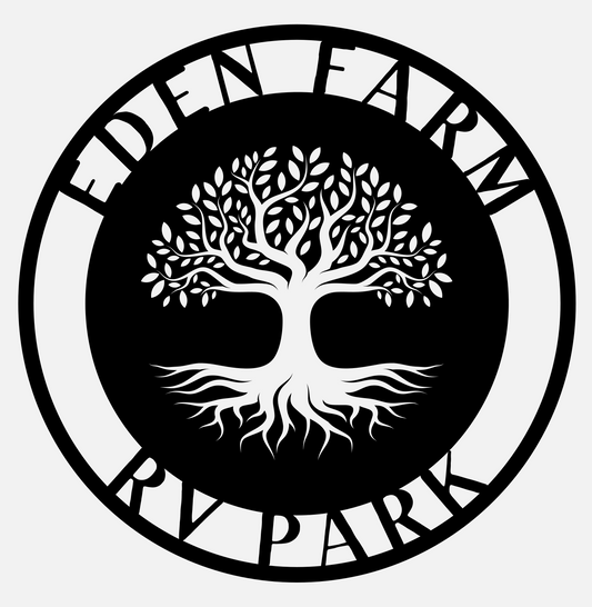 Custom Metal Sign, EDEN FARM