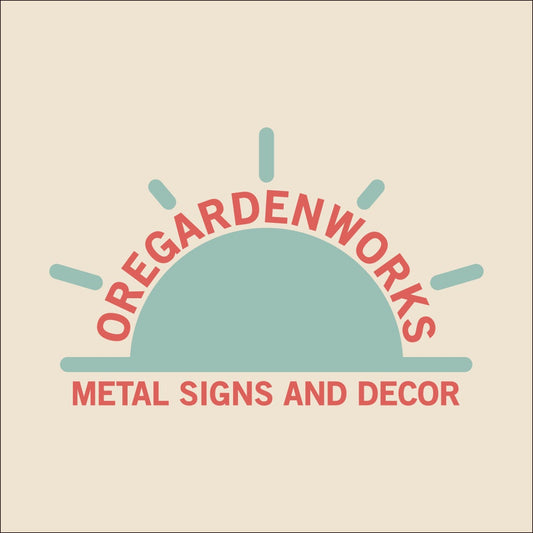 Custom Metal Sign for Cheri