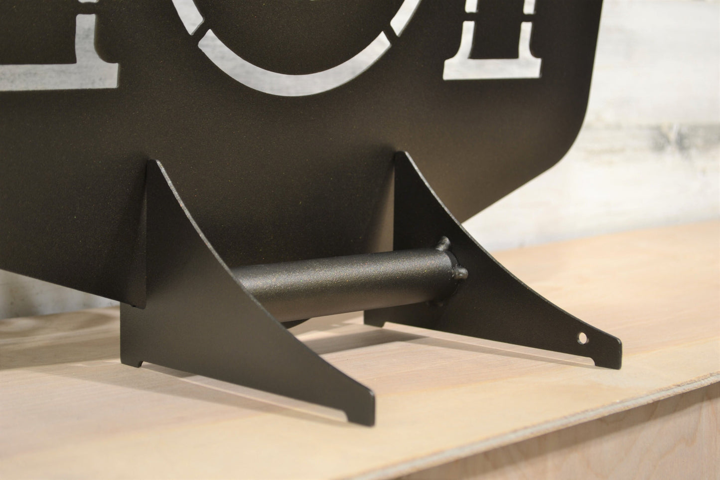 Custom metal logo Sign, with stand