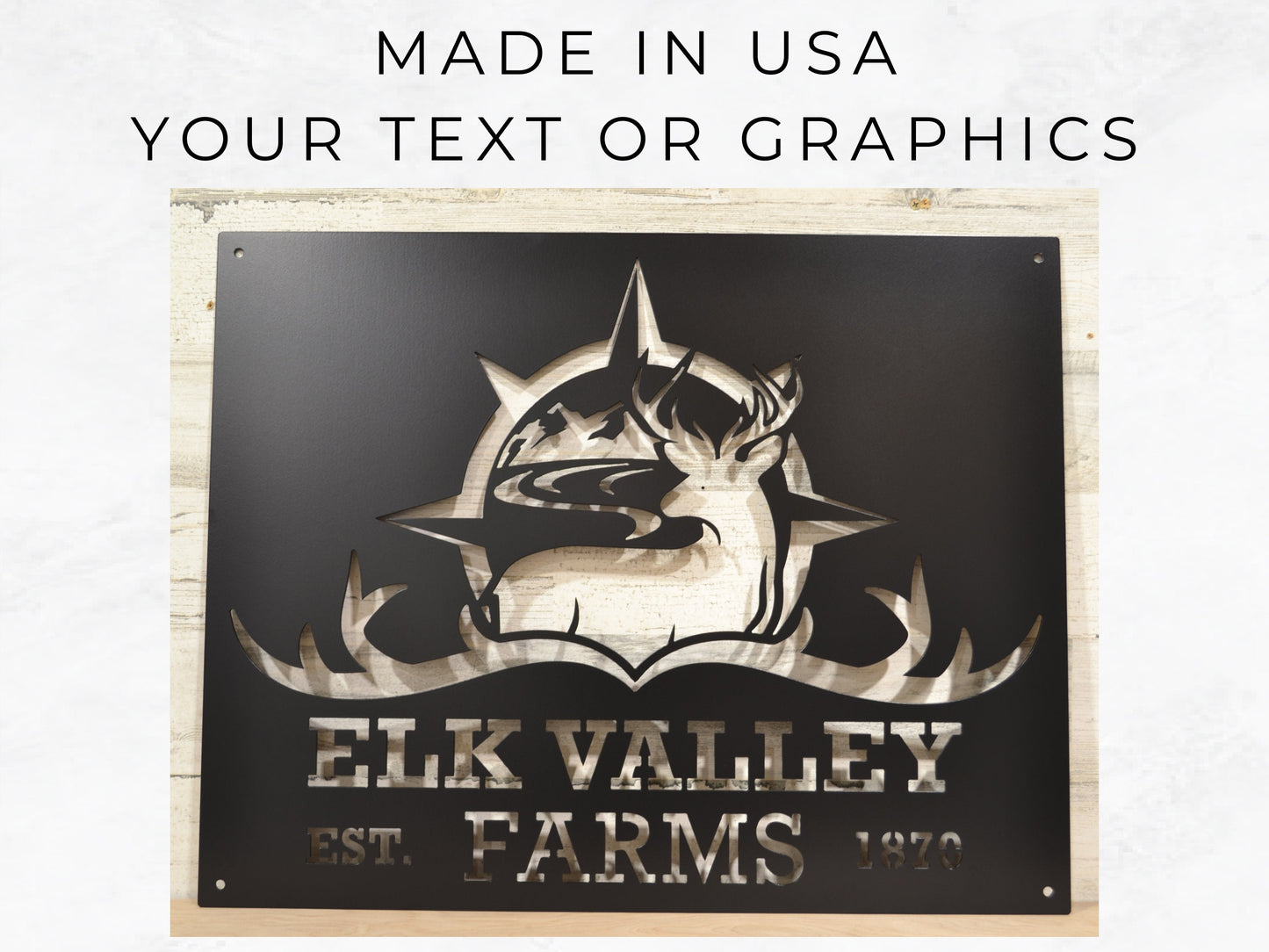 Two Custom, Personalized metal signs for Cheryl