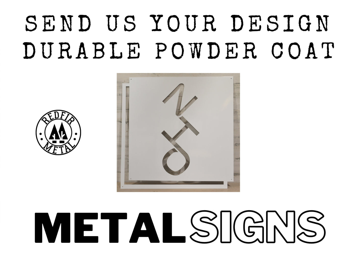 Metal Logo -Art - Custom Metal Sign - Personalized Gifts - Metal Wall Decor - Raw steel Sign - Large Signs