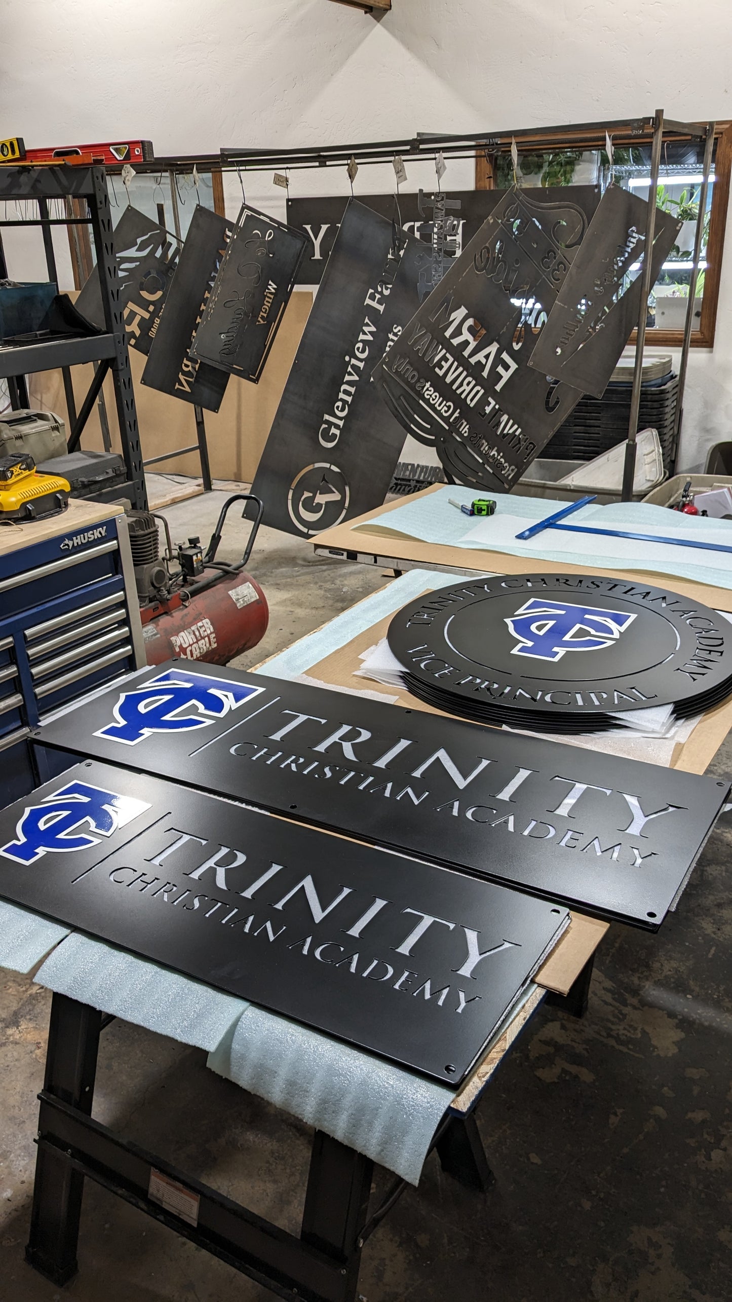 BALANCE TCA SIGN PACKAGE, custom metal signs with logo
