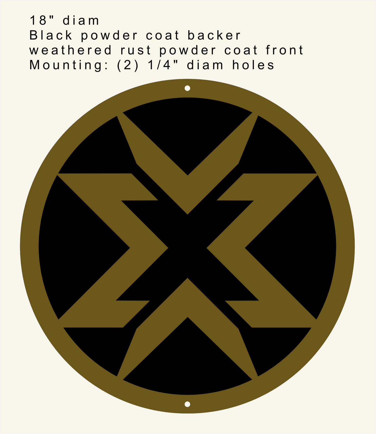 Ranch brand logo, Quantity 3, B. Lake