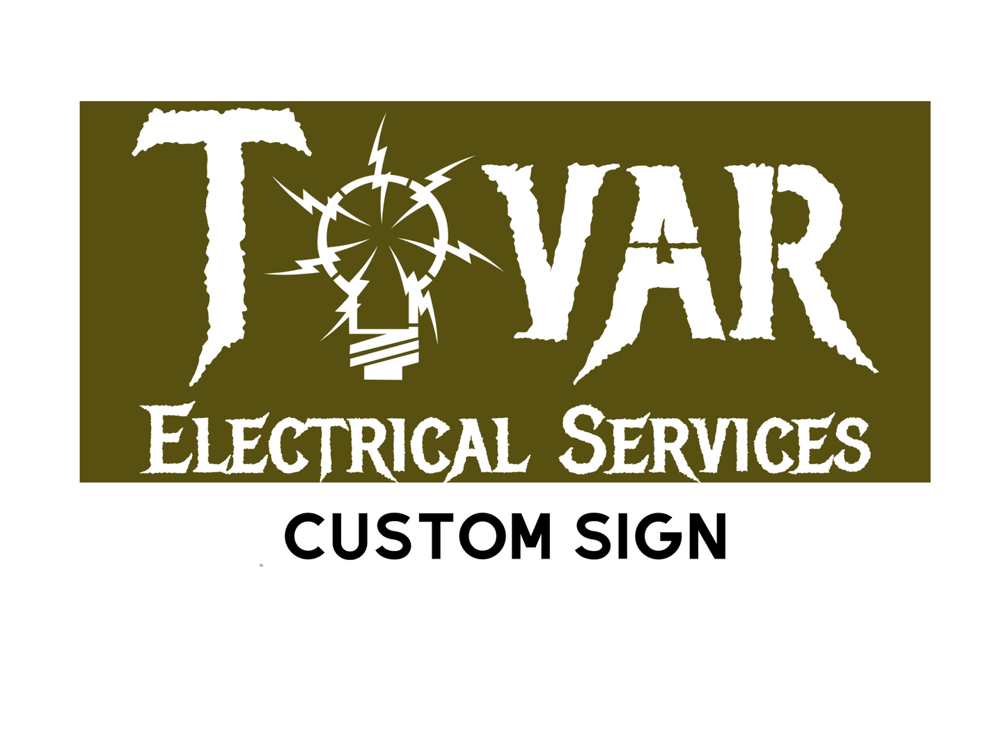 BALANCE, Custom Metal Sign, Tovar