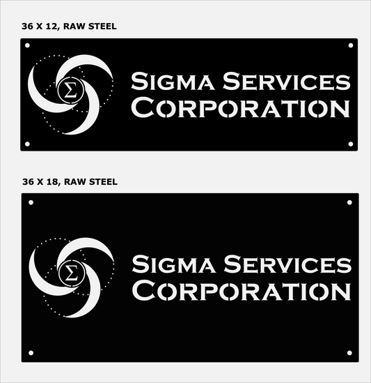 Custom Sign, Sigma Services