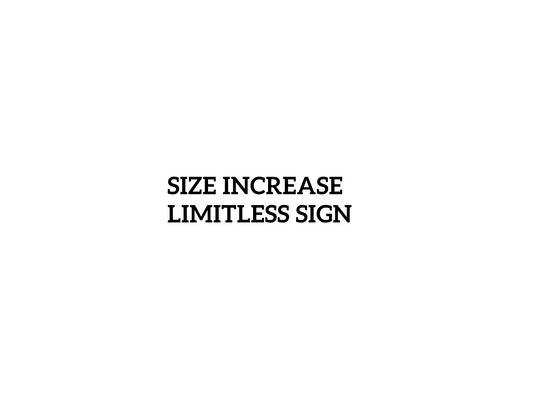 Size increase, Limitless Trailers