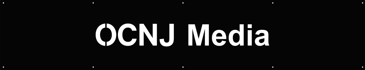 OCNJ Media custom steel sign