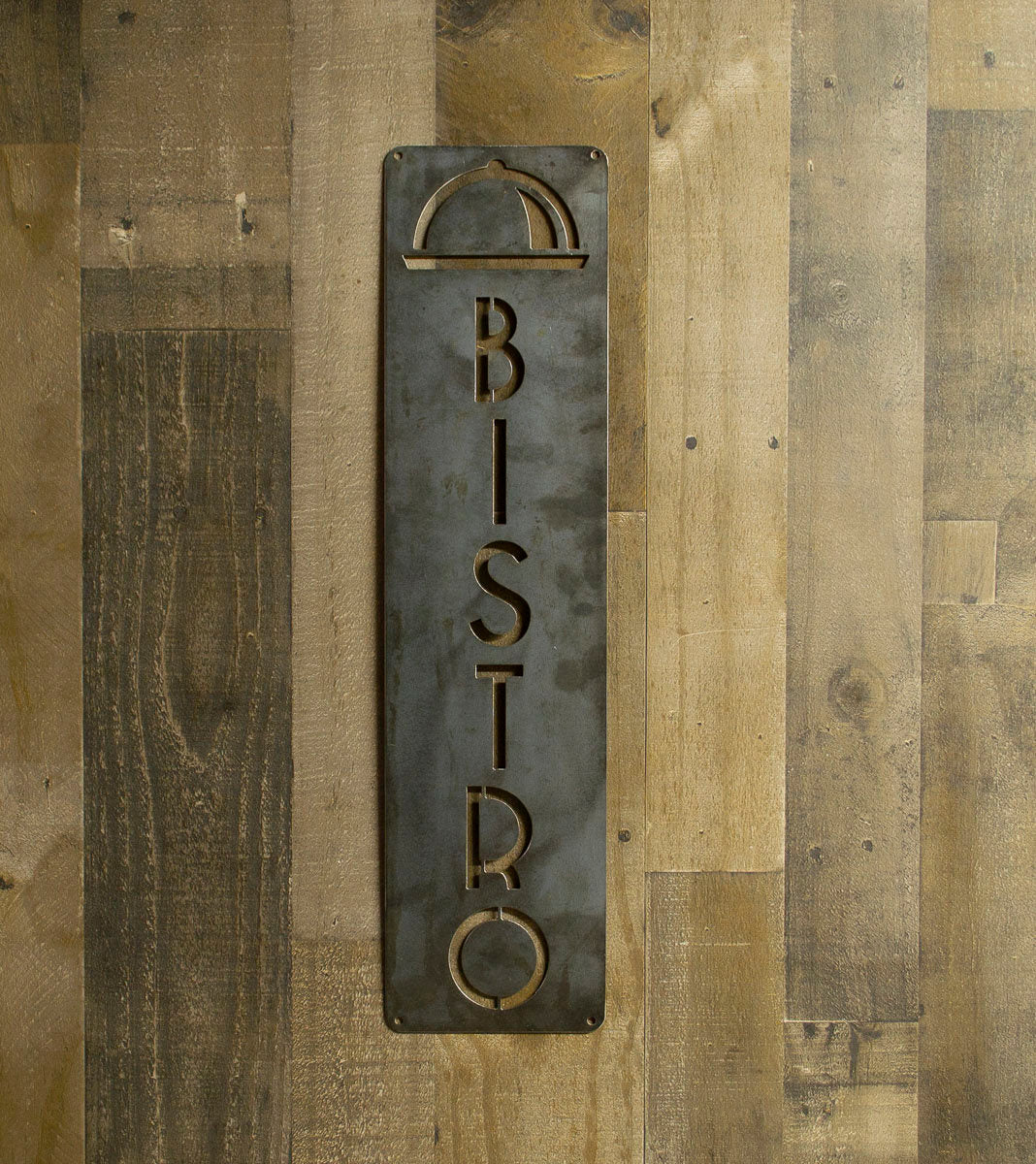 Bistro Vertical Sign, Metal Sign, Kitchen Decor, Cooking, Farmhouse, Cook Gift, Kitchen Wall Art