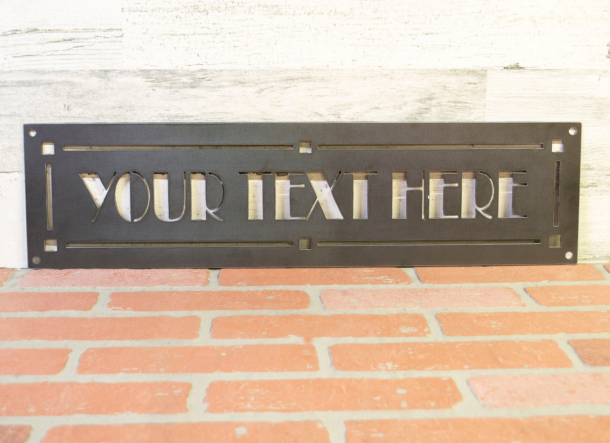 Metal Sign, Custom Established, Family Name, Personalized Gift, Commercial, Business, Housewarming Raw Steel Vintage Decor