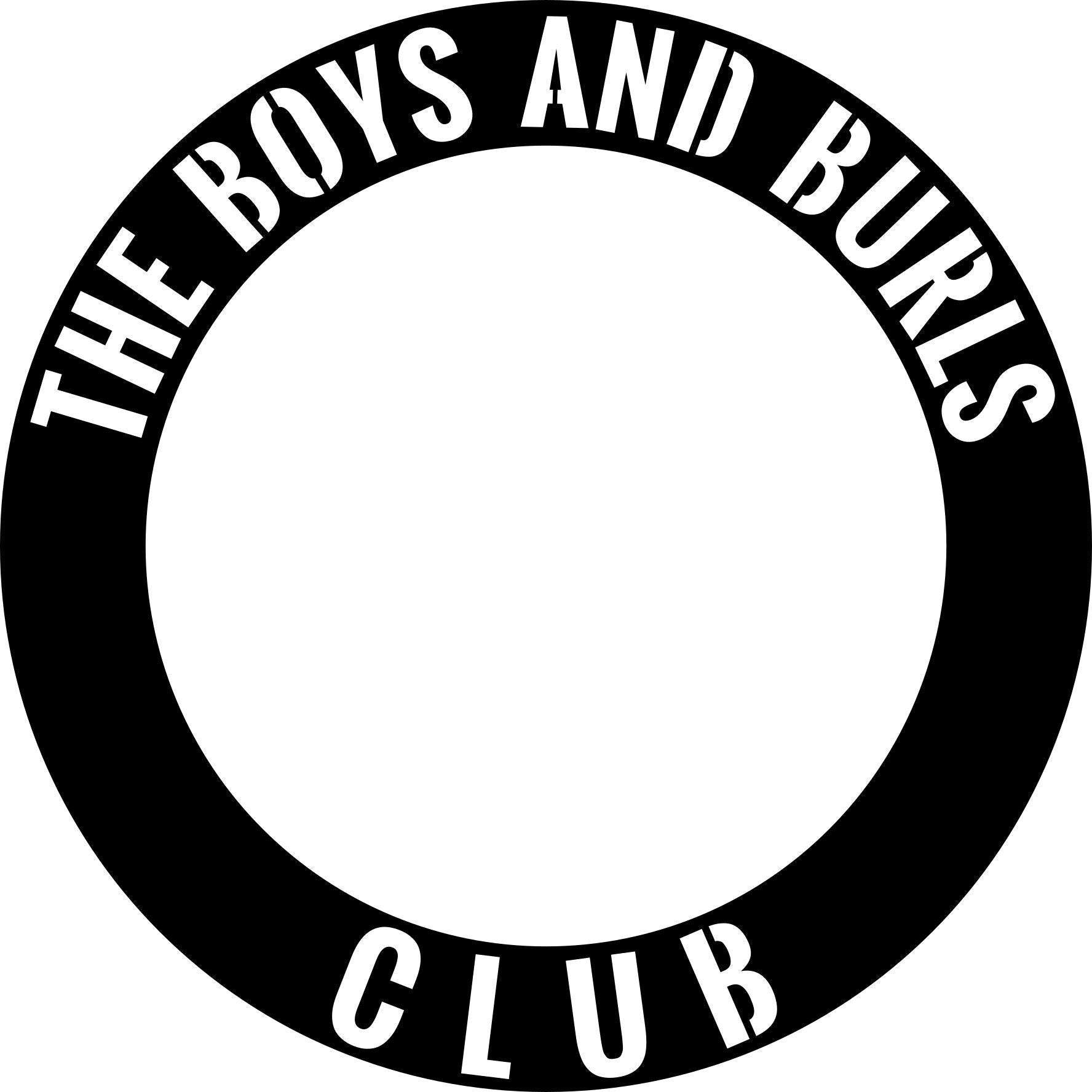 Custom steel sign, The Boys and Burls Club, QTY 2