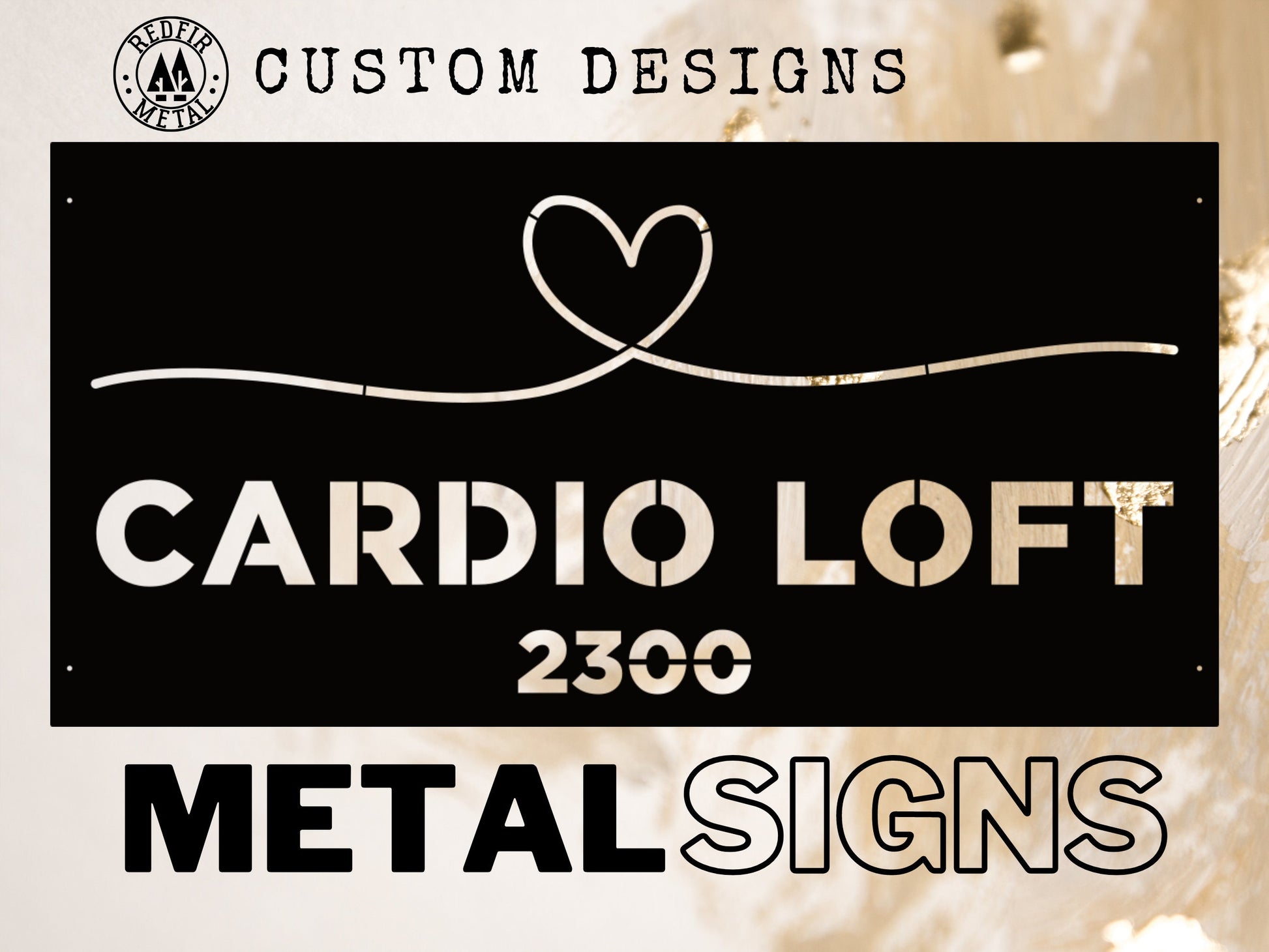 Large Metal Signs - Your Logo or Artwork - Custom Sign - Wedding Gifts - Metal Wall Decor - Raw steel Sign - Business Sign