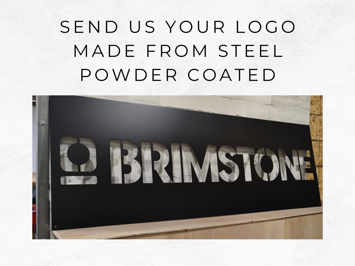 Personalized Business Logo Metal Art Signs - Your Logo or Design - Custom Sign - Wedding Gifts - Metal Wall Decor - Address Sign